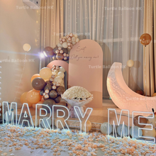 將圖片載入圖庫檢視器 求婚佈置