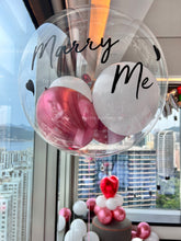 將圖片載入圖庫檢視器 18吋個人化水晶氣球 18" Personalised Crystal Balloon