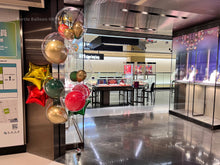 將圖片載入圖庫檢視器 水晶氣球束