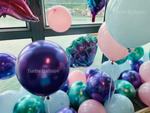 將圖片載入圖庫檢視器 美人魚生日佈置套餐 - Turtle Balloon