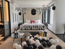 將圖片載入圖庫檢視器 黑白生日佈置套餐 - Turtle Balloon