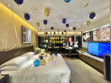 將圖片載入圖庫檢視器 金藍生日佈置套餐 - Turtle Balloon