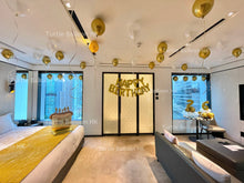 將圖片載入圖庫檢視器 金白生日佈置套餐 - Turtle Balloon