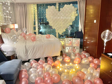 將圖片載入圖庫檢視器 升級純白心心求婚佈置 - Turtle Balloon HK