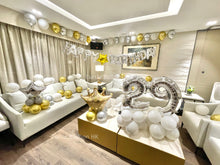 將圖片載入圖庫檢視器 灰銀白生日佈置 - Turtle Balloon HK