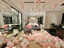 將圖片載入圖庫檢視器 粉白燈牌求婚佈置 - Turtle Balloon HK