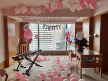 將圖片載入圖庫檢視器 粉白燈牌求婚佈置 - Turtle Balloon HK