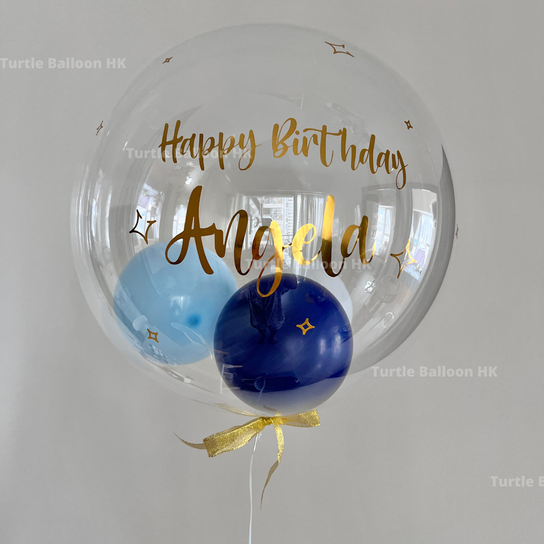18吋個人化水晶氣球 18